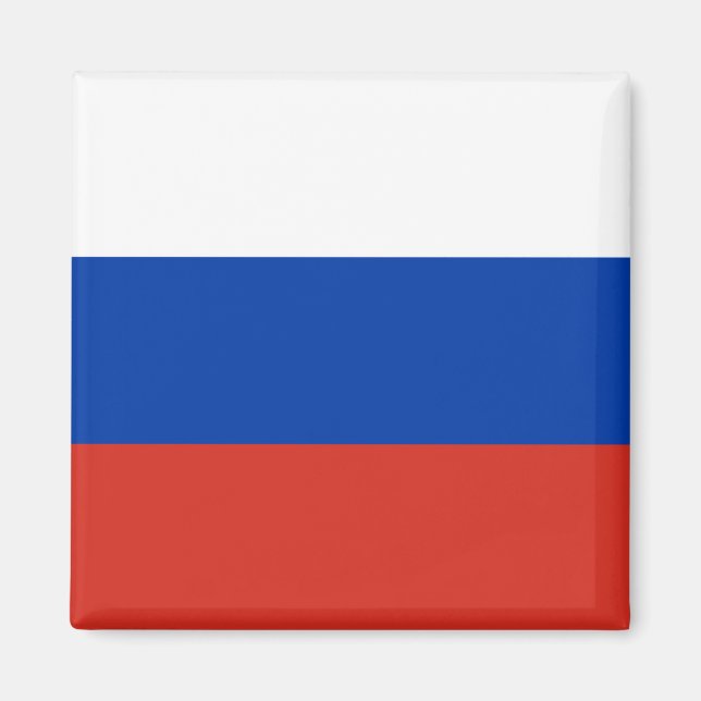 Imán Bandera de Rusia (Frente)