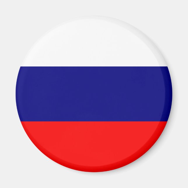 Imán Bandera de Rusia (Frente)