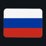 Imán Bandera de Rusia<br><div class="desc">Bandera patriótica de Rusia.</div>