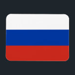 Imán Bandera de Rusia<br><div class="desc">Bandera patriótica de Rusia.</div>