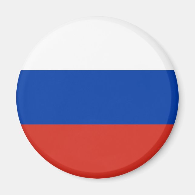Imán Bandera de Rusia (Frente)