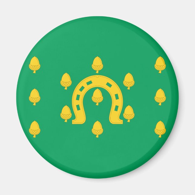 Imán Bandera de Rutland (condado del Reino Unido) (Frente)