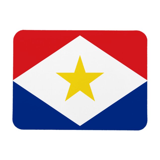 Imán Bandera de Saba (Horizontal)