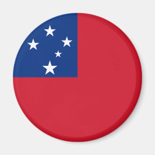 Imán Bandera de Samoa