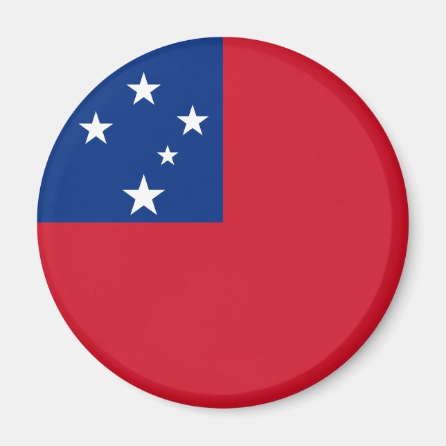 Imán Bandera de Samoa (Frente)