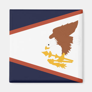 Imán Bandera de Samoa Americana