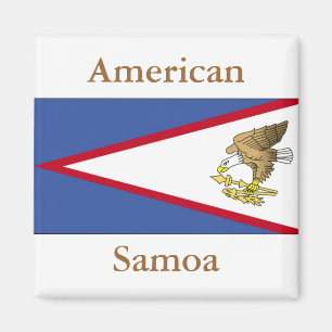 Imán Bandera de Samoa Americana