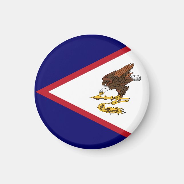 Imán Bandera de Samoa Americana (Frente)