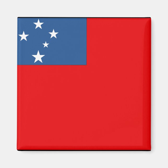 Imán Bandera de Samoa Occidental (Frente)