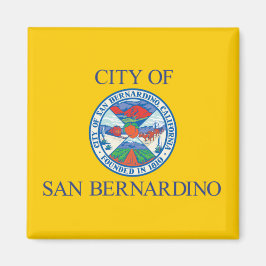 Imán Bandera de San Bernardino (California)