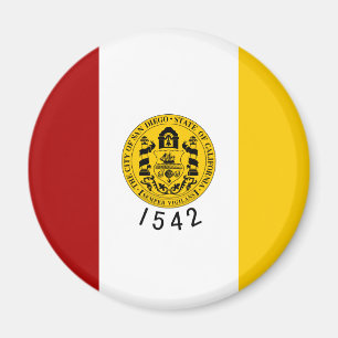 Imán Bandera de San Diego