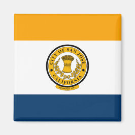 Imán Bandera de San José (California)