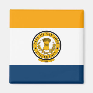 Imán Bandera de San José (California)