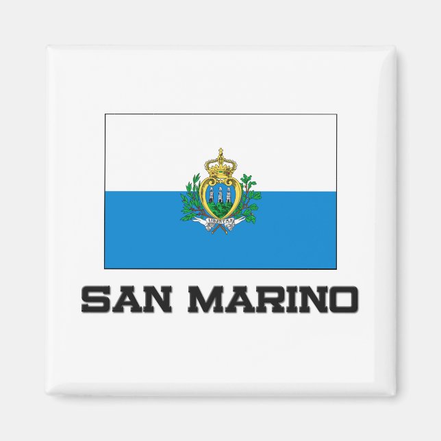 Imán Bandera de San Marino (Frente)