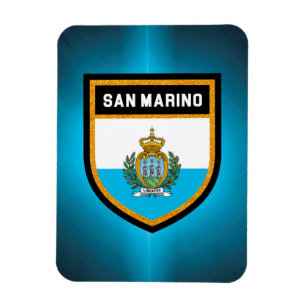 Imán Bandera de San Marino