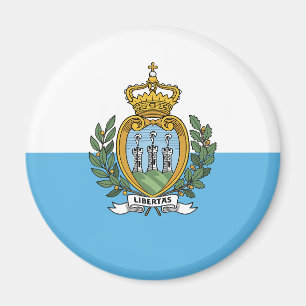 Imán Bandera de San Marino