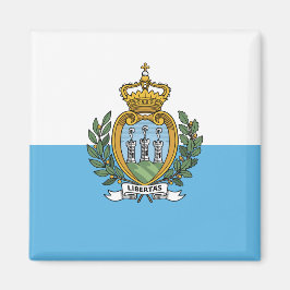 Imán Bandera de San Marino