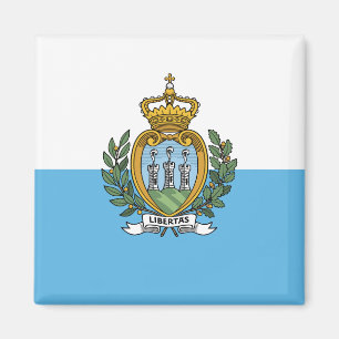 Imán Bandera de San Marino