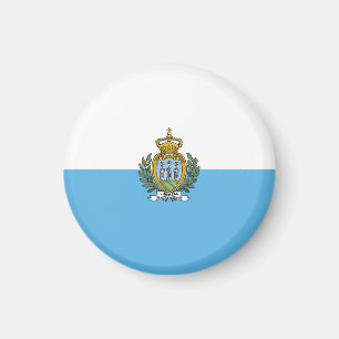 Imán Bandera de San Marino