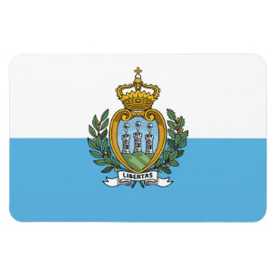 Imán Bandera de San Marino