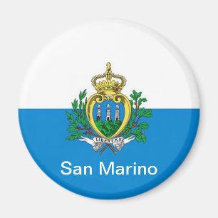 Imán bandera de San Marino