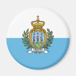 Imán Bandera de San Marino
