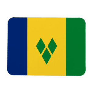 Imán Bandera de San Vicente