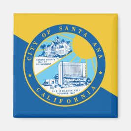 Imán Bandera de Santa Ana (California)