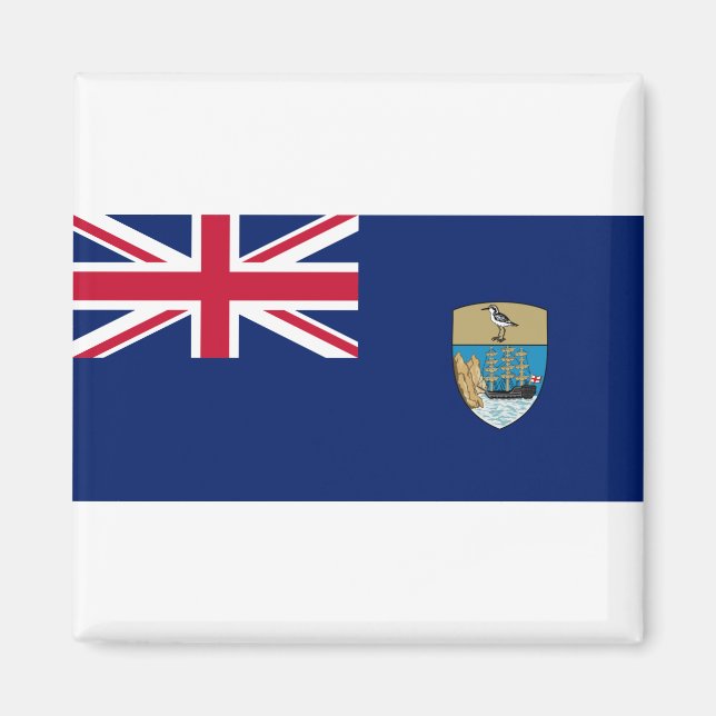 Imán Bandera de Santa Elena (Frente)