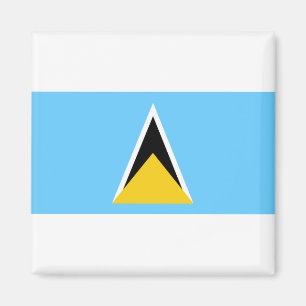 Imán Bandera de Santa Lucía