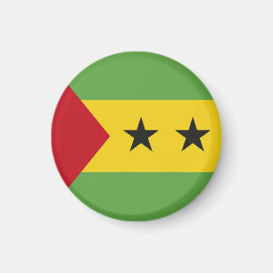 Imán Bandera de Santo Tomé y Príncipe