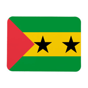 Imán Bandera de Santo Tomé y Príncipe