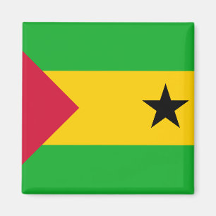 Imán Bandera de Santo Tomé y Príncipe