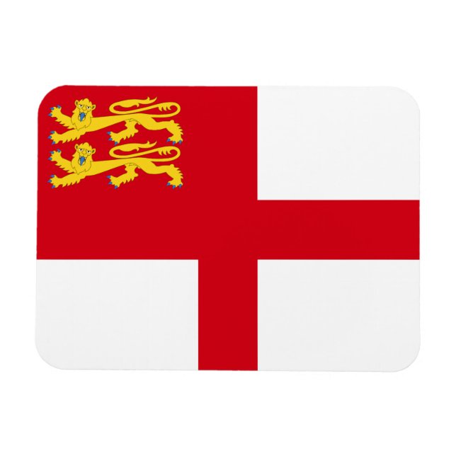 Imán Bandera de Sark (Horizontal)