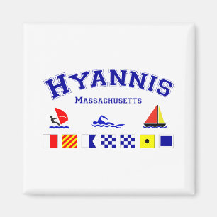 Imán Bandera de señal de Hyannis