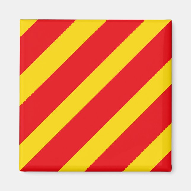 Imán Bandera de Señal Letra Y (Frente)