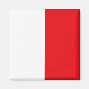 Imán Bandera de señal marítima: Letra "H" (Hotel)