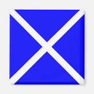 Imán Bandera de señales de código "M" (Mike)