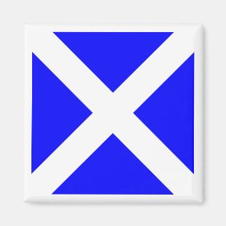 Imán Bandera de Señalización Marítima Internacional MIK
