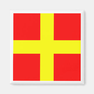 Imán Bandera de Señalización Marítima Internacional ROM