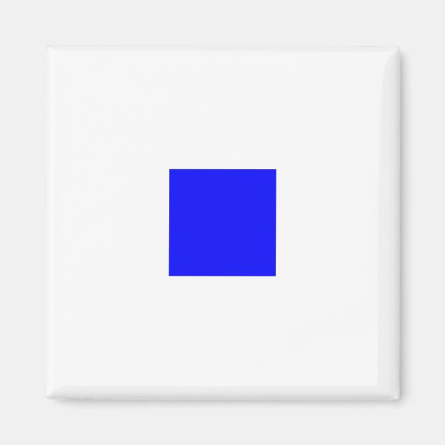 Imán Bandera de Señalización Marítima Internacional SIE (Frente)