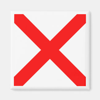 Imán Bandera de Señalización Marítima Internacional VIC