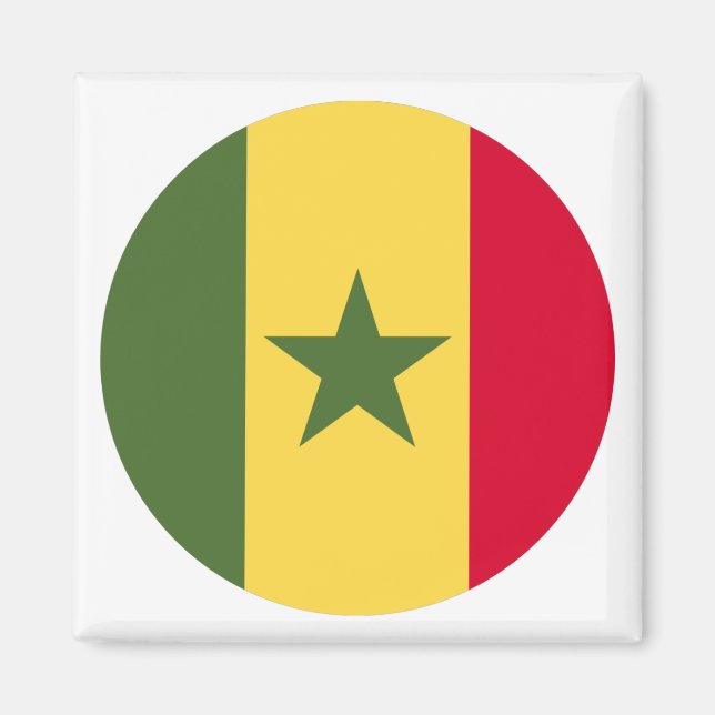 Imán Bandera de Senegal (Frente)