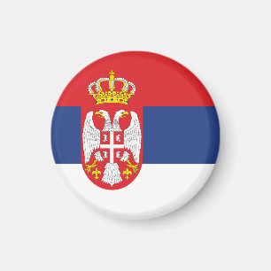 Imán Bandera de Serbia