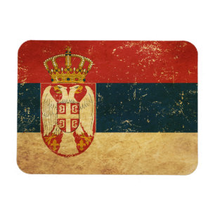 Imán Bandera de Serbia