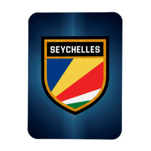 Imán Bandera de Seychelles