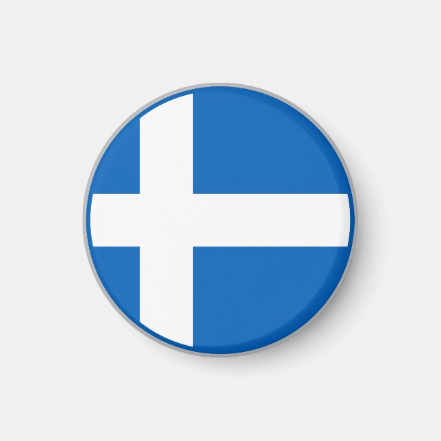 Imán Bandera de Shetland (Frente)