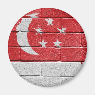 Imán Bandera de Singapur