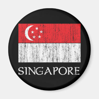 Imán Bandera de Singapur