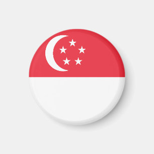 Imán Bandera de Singapur